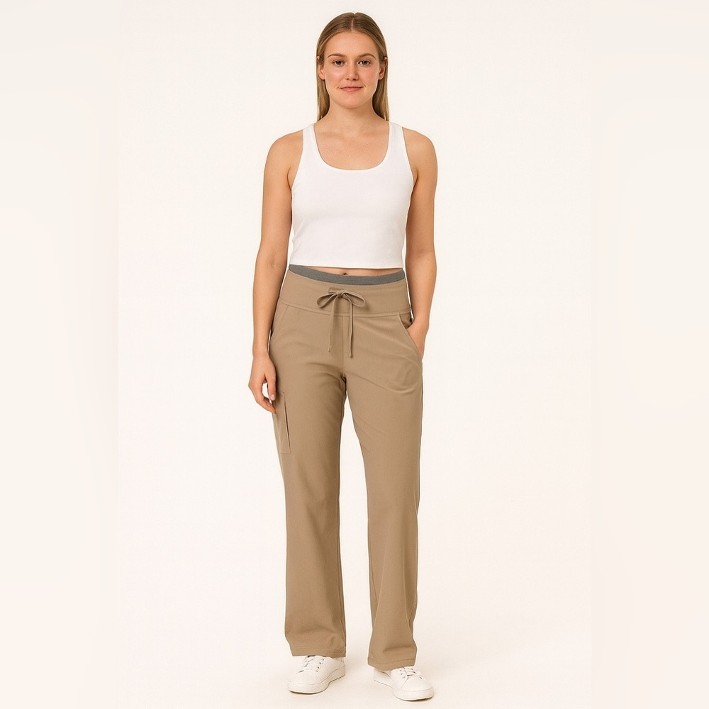 Mountain Hardwear Women’s Yuma Beige Hiking Pants Size 12 32” Inseam NWT